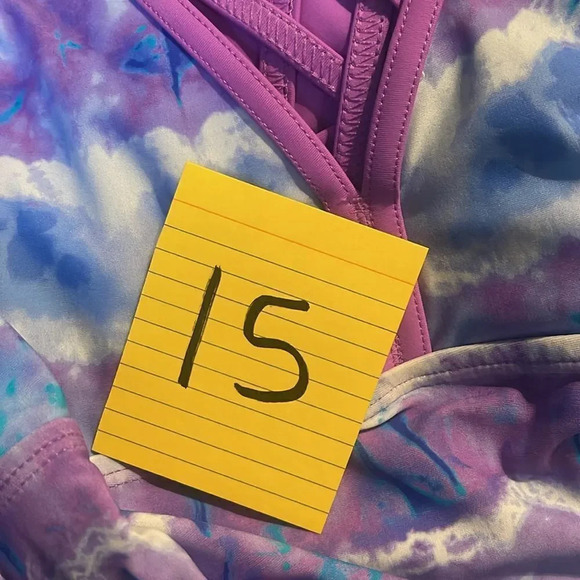 #15 Gerry Youth 3-piece Swim Set, Purple Large 14/16 - Picture 8 of 8